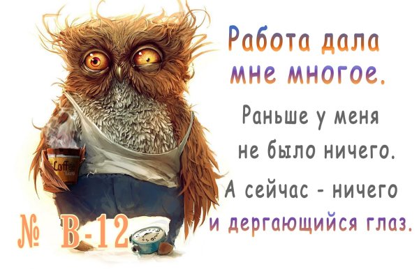 Работа дала мне многое