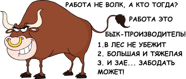 Год быка смешные надписи