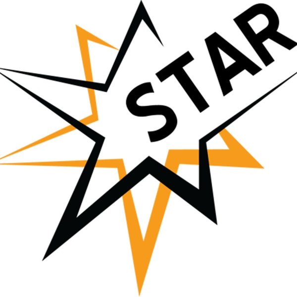 Надпись Star со звездой