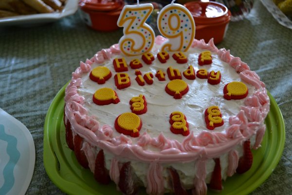 Торт на день рождения 39 лет женщине