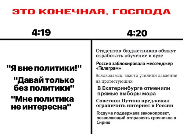 Я вне политики Мем
