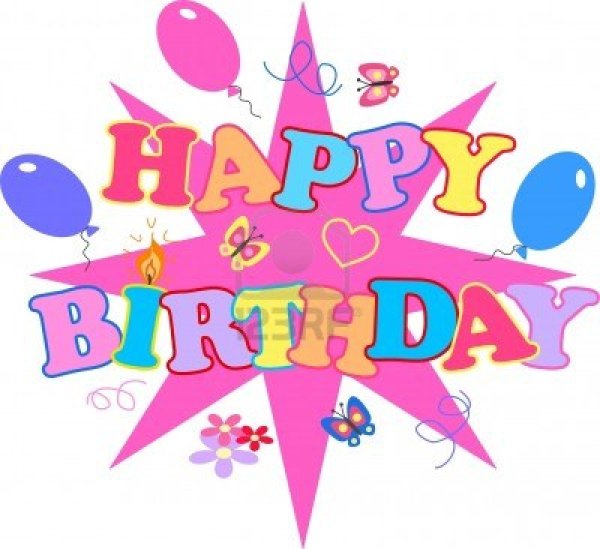 Happy Birthday картинки надпись