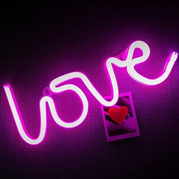 Старт led Neon ночник Love