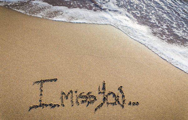 Открытка Miss you