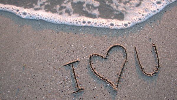 Открытка i Love you