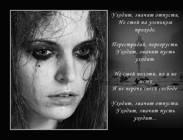 Отпустить стихотворение