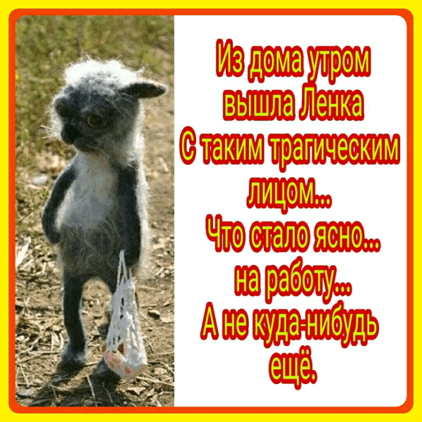 Смешные высказывания про ленку