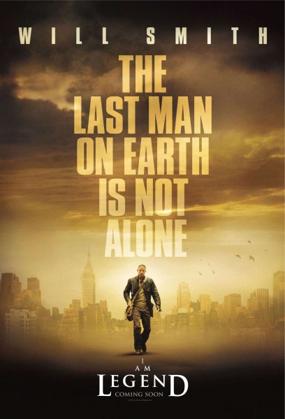 Я Легенда фильм 2007 Постер