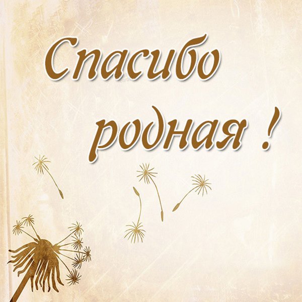 Открытки с благодарностью