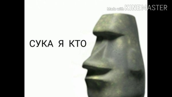 Кто я Мем с камнем