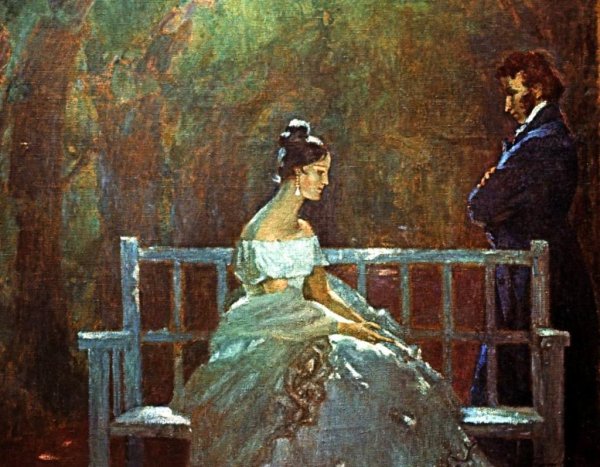 Анна Керн и Пушкин