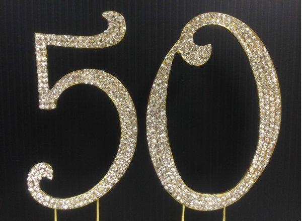 Цифра 50 на юбилей