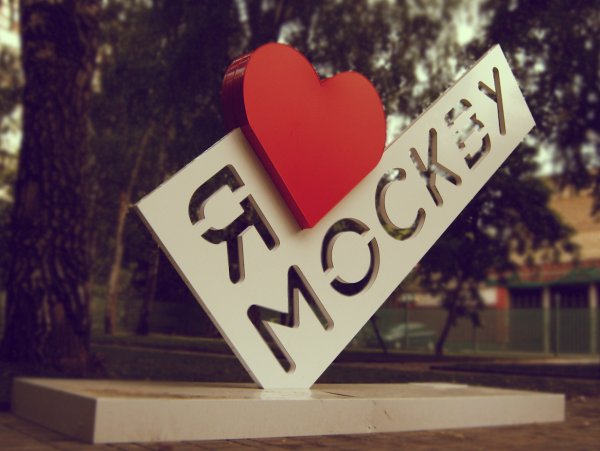 Я люблю Москву арт объект