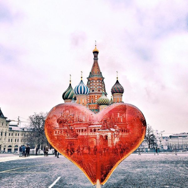 Я люблю Москву сердце