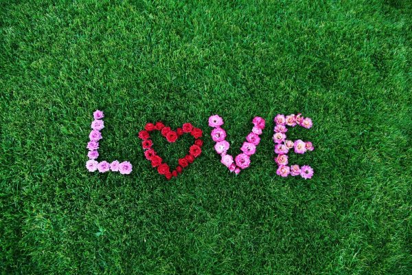 Надпись i Love you mam