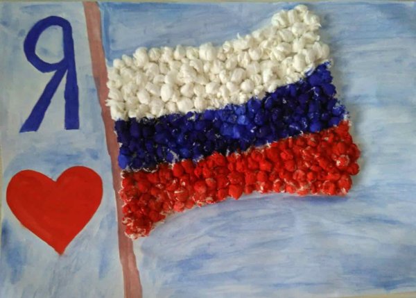 Поделка на тему я люблю Россию