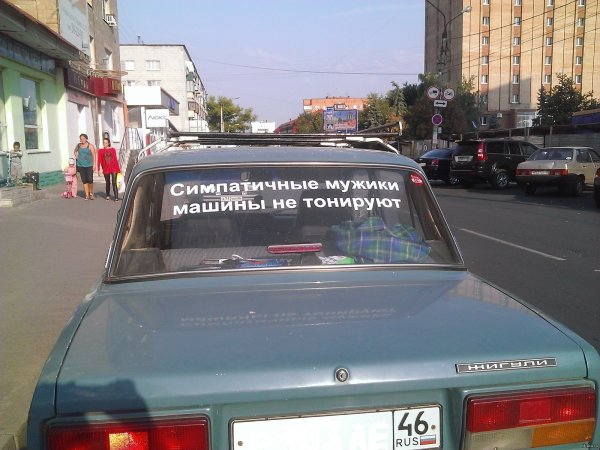 Кот с надписью
