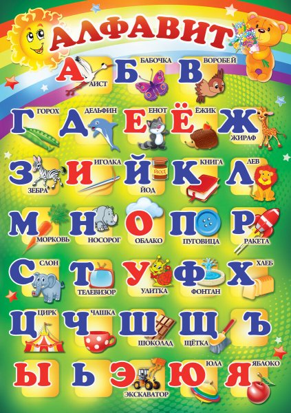 Алфавит русский для детей