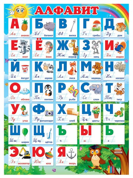 Плакат Азбука для детей