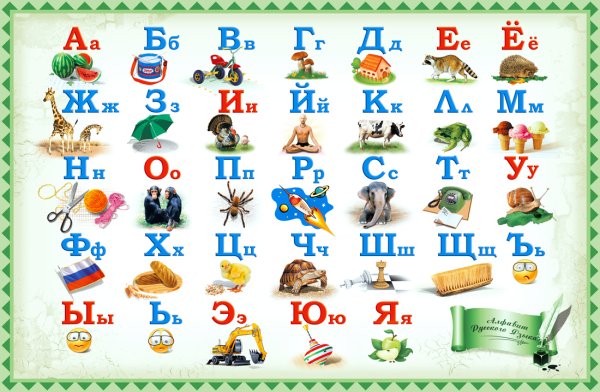 Алфавит для детей