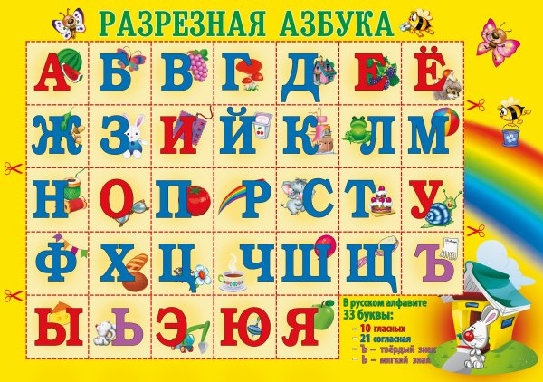 Разрезная Азбука