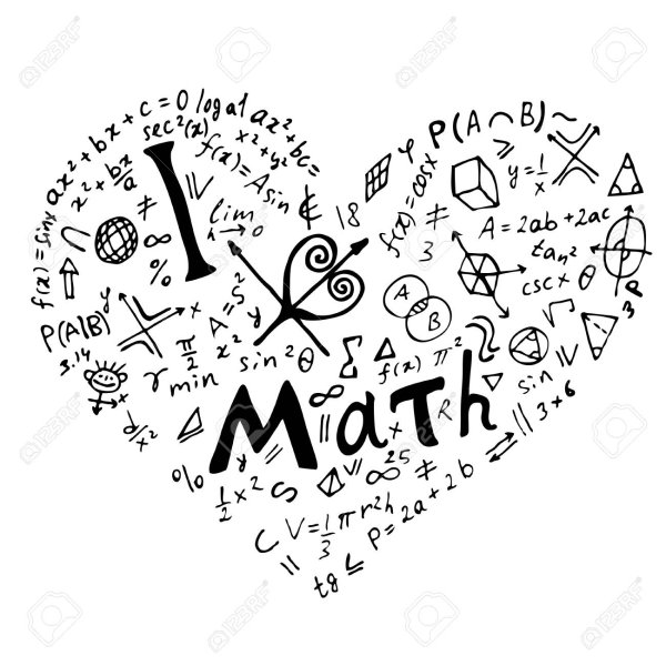 Любовь к математике рисунок