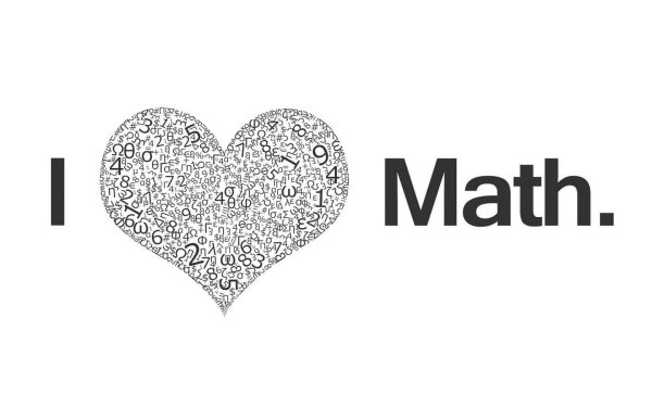 Надпись Maths