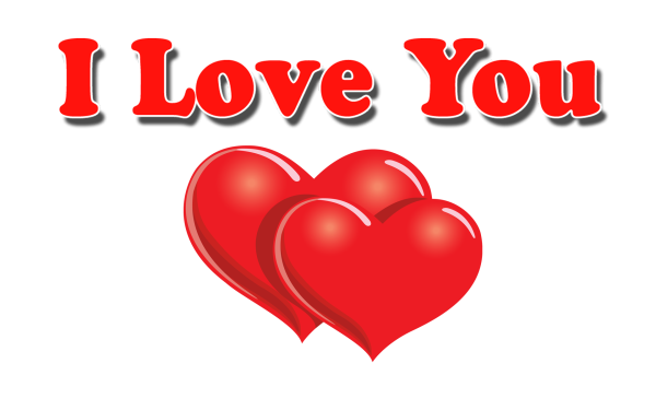 Надпись i Love you mom