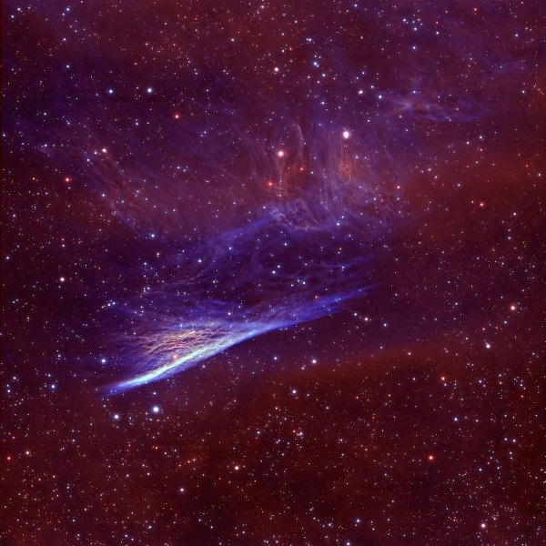Туманность карандаш NGC 2736