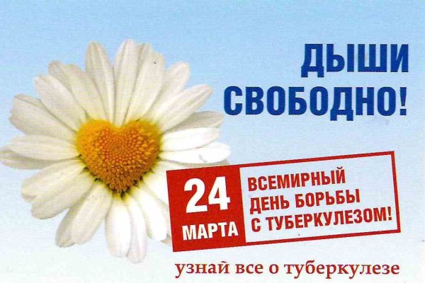 24 Марта белая Ромашка туберкулез