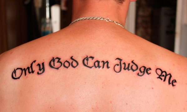 Уличные надписи тату