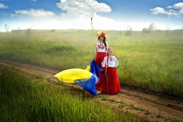 Украинцы в поле