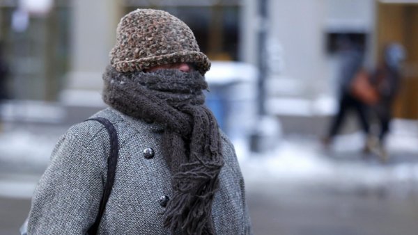Кутаться в шарф