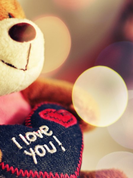 Мишка i Love you