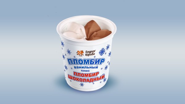 БРЯНСКХОЛОД мороженое пломбир шоколадный