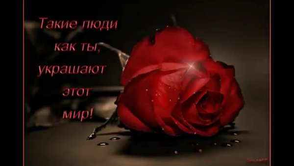Открытка дорогому человеку