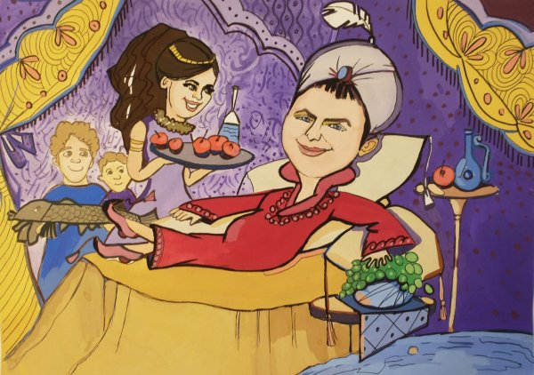 Карикатуры на Султана