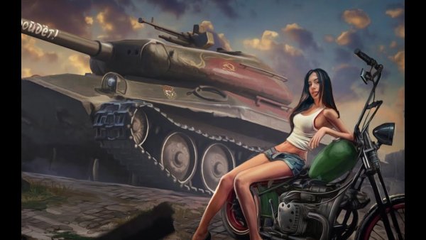 Ворлд оф танк танкистки