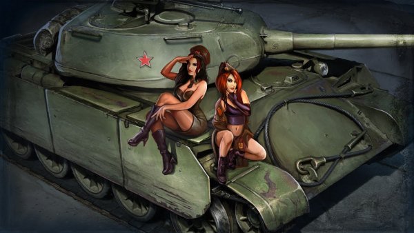 World of Tanks девушки танкистки