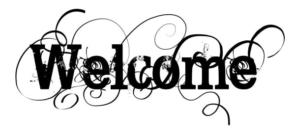 Welcome надпись без фона