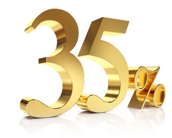 Скидка 35 процентов