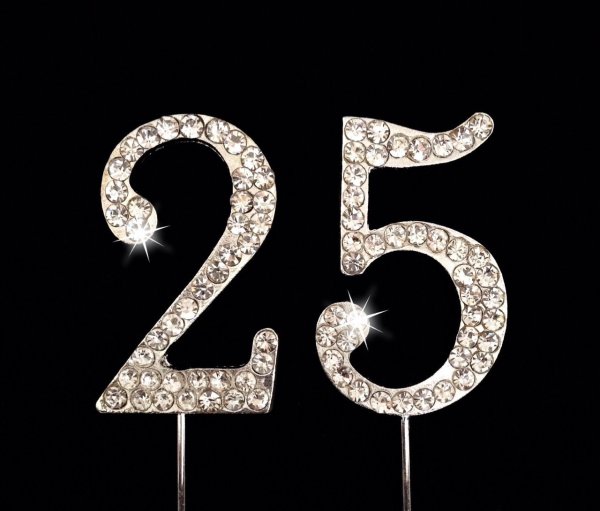 25 Лет красивые цифры