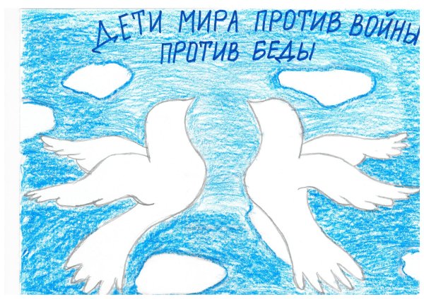 Рисунок на тему нам не нужна война