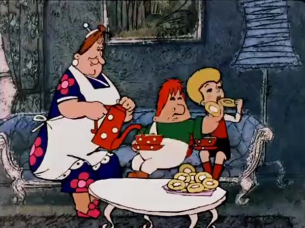 Плюшки Карлсон и Фрекен бок