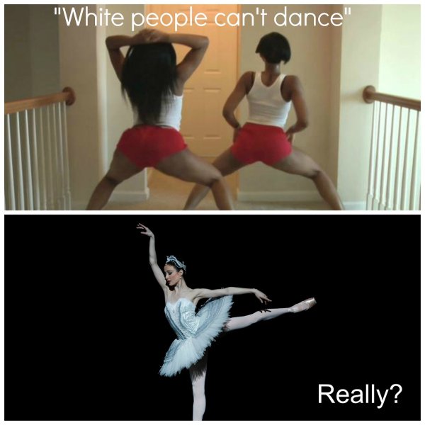 Не умеет танцевать балет
