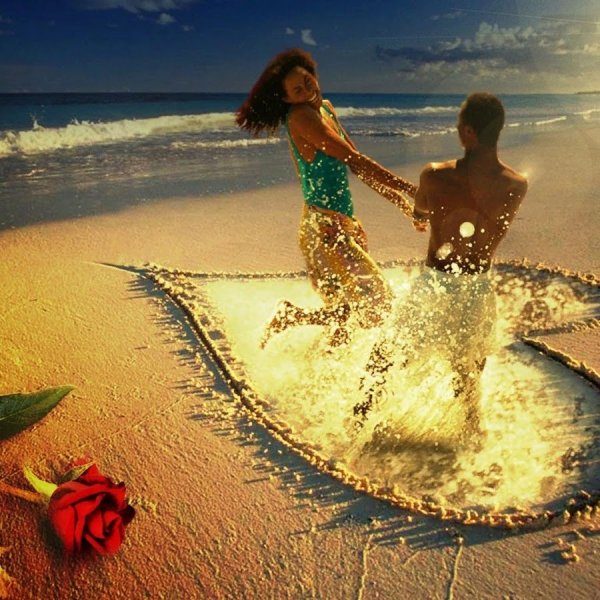 Море счастье любовь