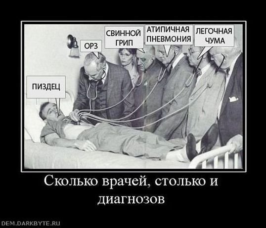 Демотиваторы смешные про врачей