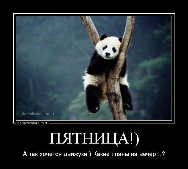 Смешные демотиваторы пятница