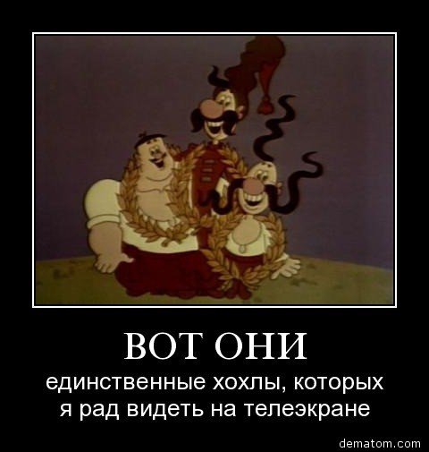 Хохлы демотиваторы