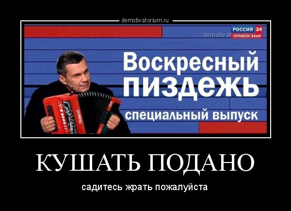 Владимир Соловьев демотиваторы